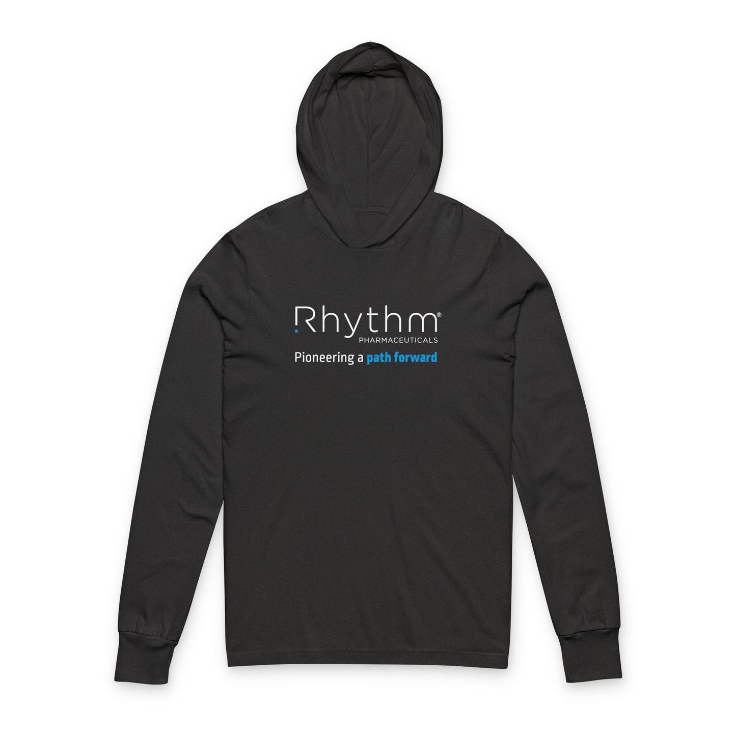 Rhythm Pharmaceutical Unisex Hooded Long Sleeve Tee