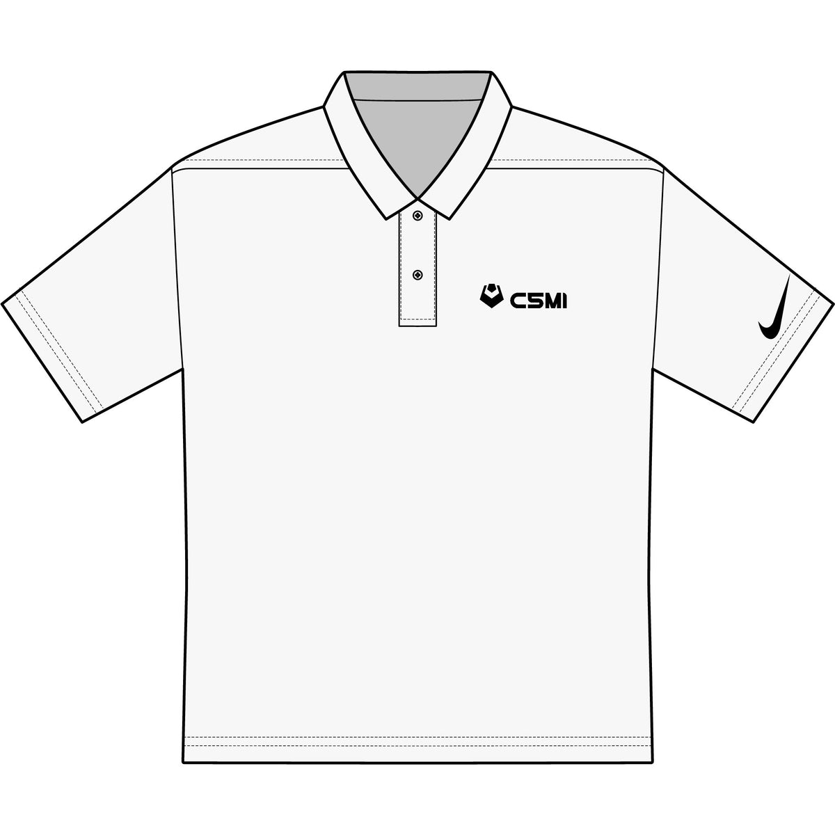 C5MI Unisex Nike Dry Essential Solid Polo