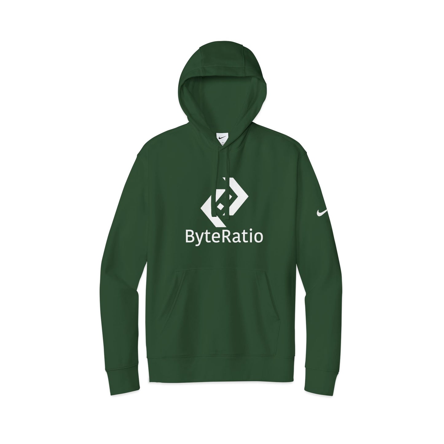 Byte Ratio Nike Club Fleece Sleeve Swoosh Pullover Hoodie