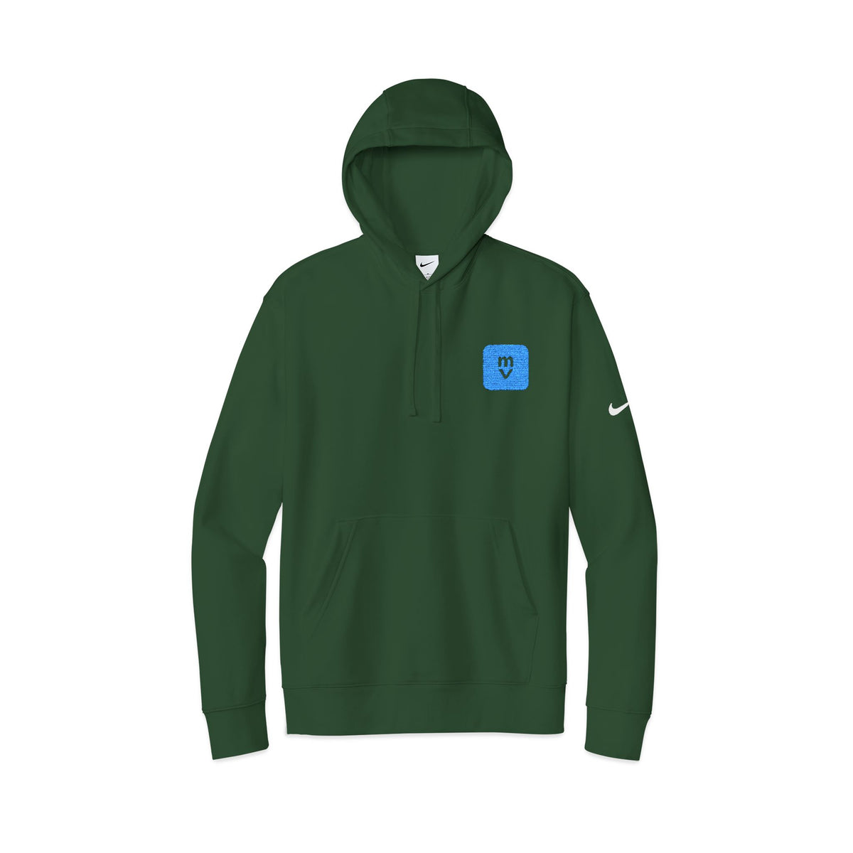Sample Club Fleece Sleeve Swoosh Pullover Hoodie