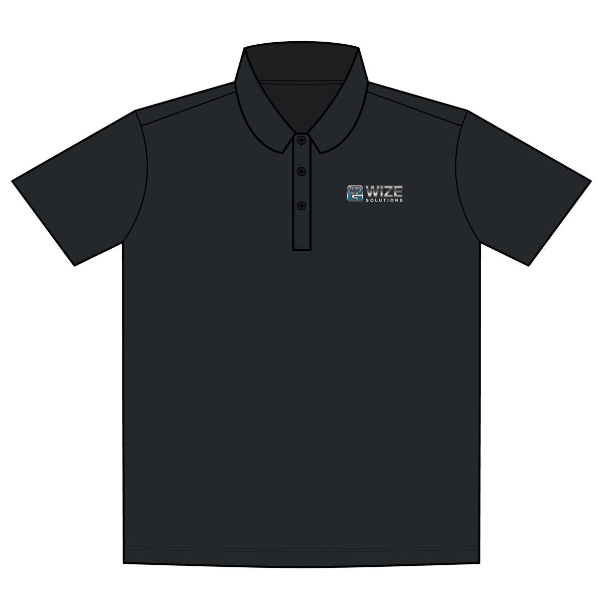 Wize Solutions Men's Crestview Polo