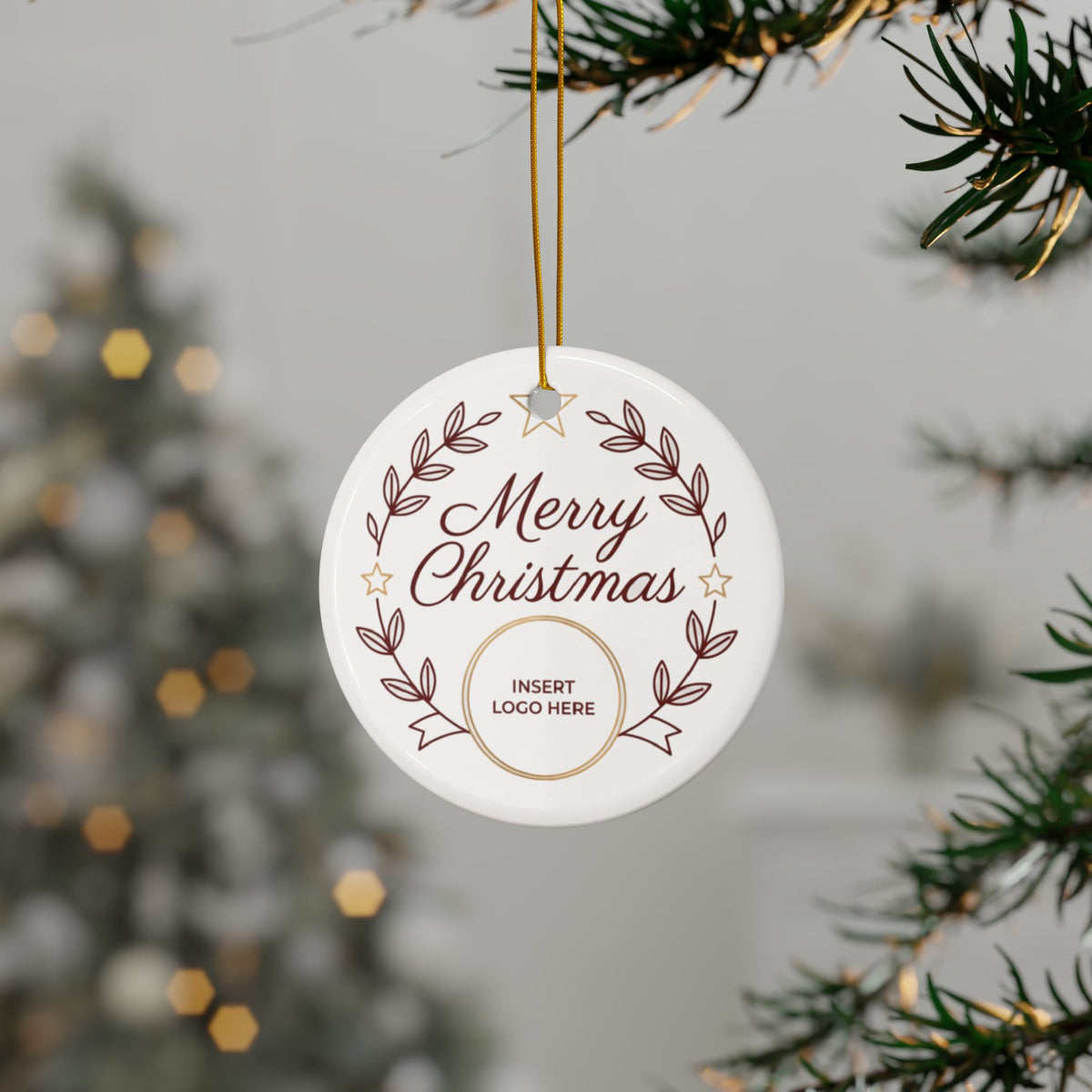 Custom Ceramic Ornaments, 2-Side Print