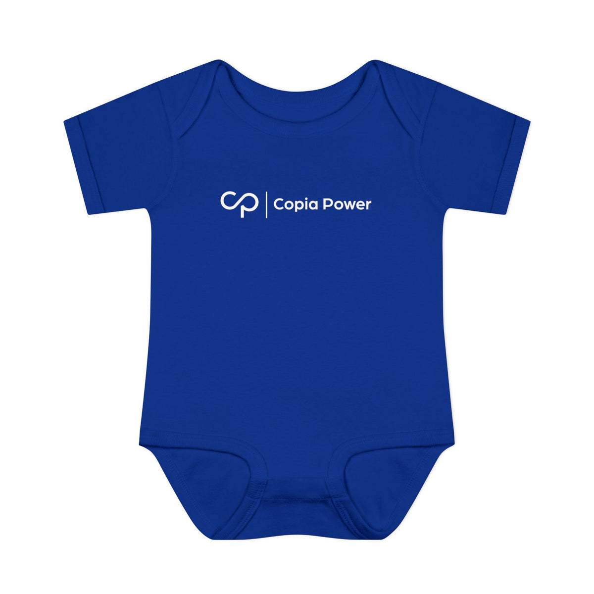 Copia Power Rabbit Skins Infant Short Sleeve Baby Rib Bodysuit