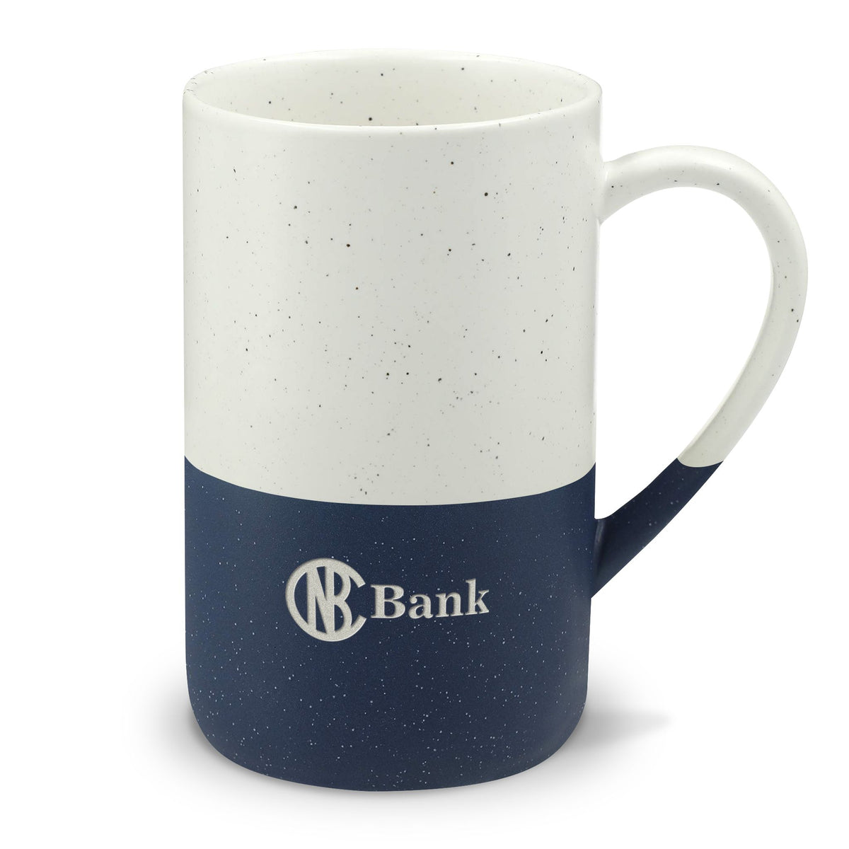 CNB Bank Christmas Speckled Wayland Ceramic Mug, 13oz