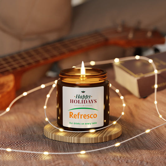 Refresco Christmas Scented Soy 4oz Candle