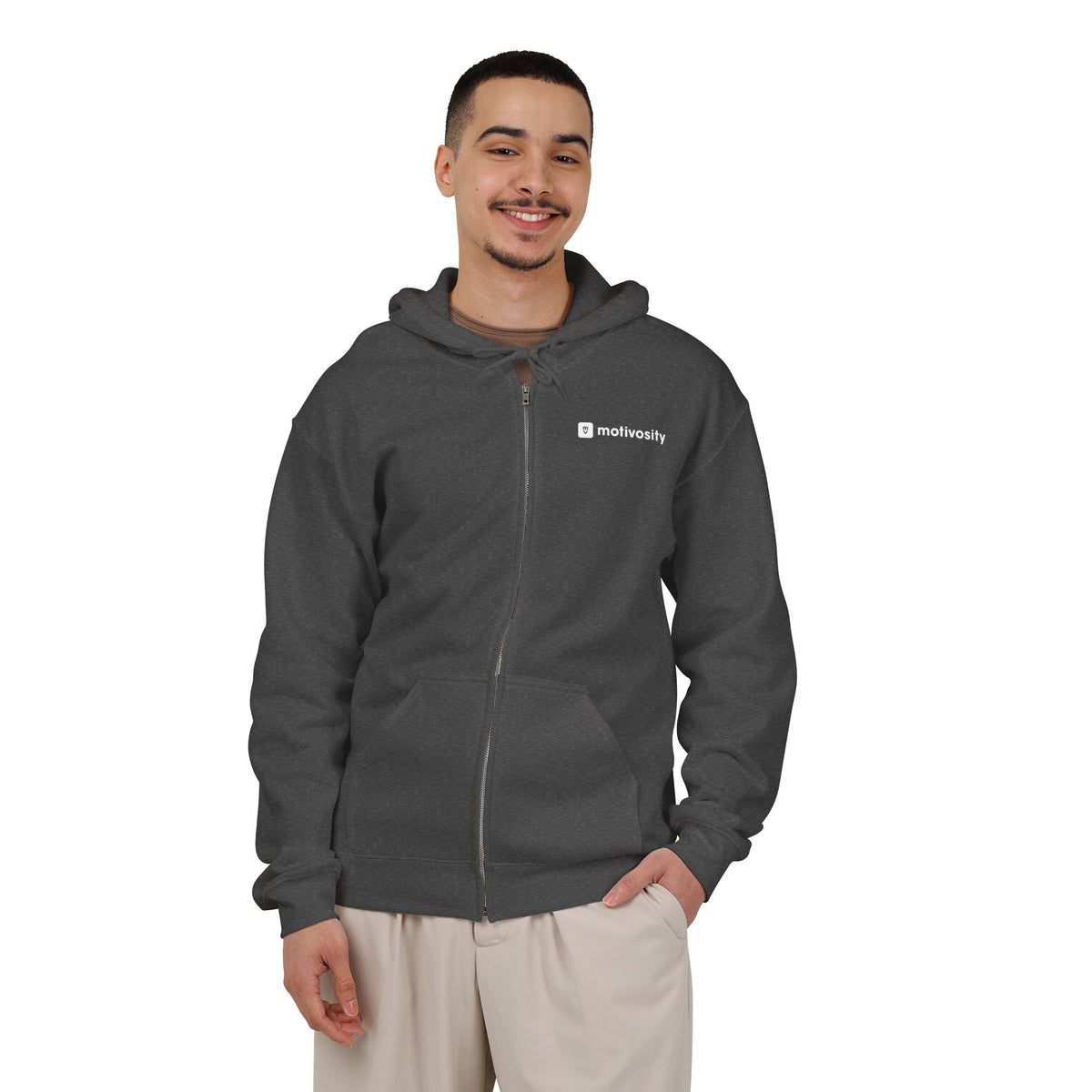 Sample Unisex Heavy Blend Full Zip Hooded Sweatshirt