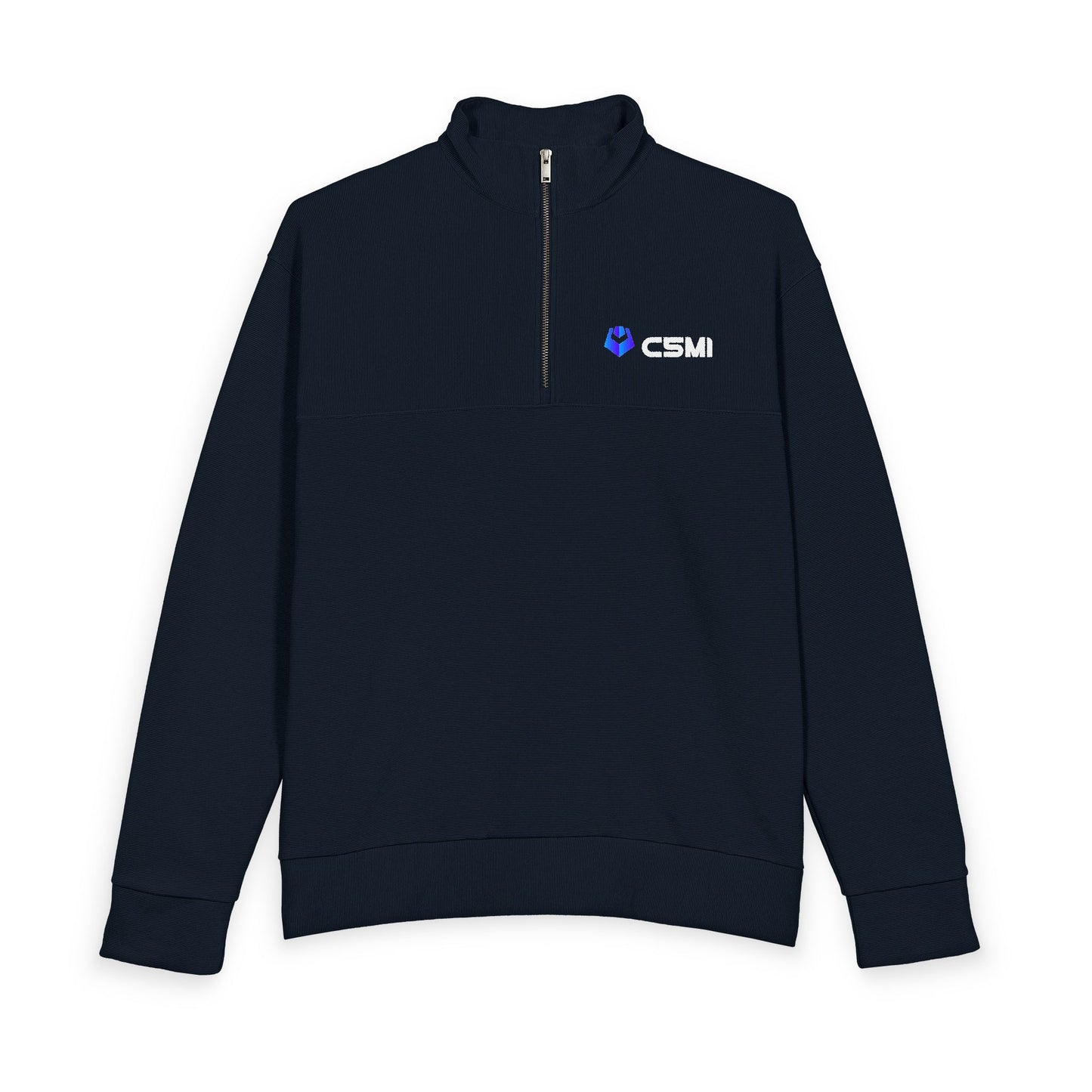 C5MI Mercer+Mettle Linear Texture Quarter-Zip