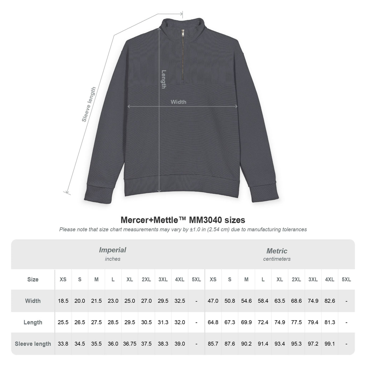 Vyne Mercer+Mettle Linear Texture Quarter-Zip