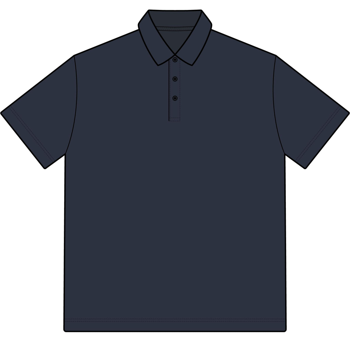 Sample Mercer+Mettle Stretch Heavyweight Pique Polo