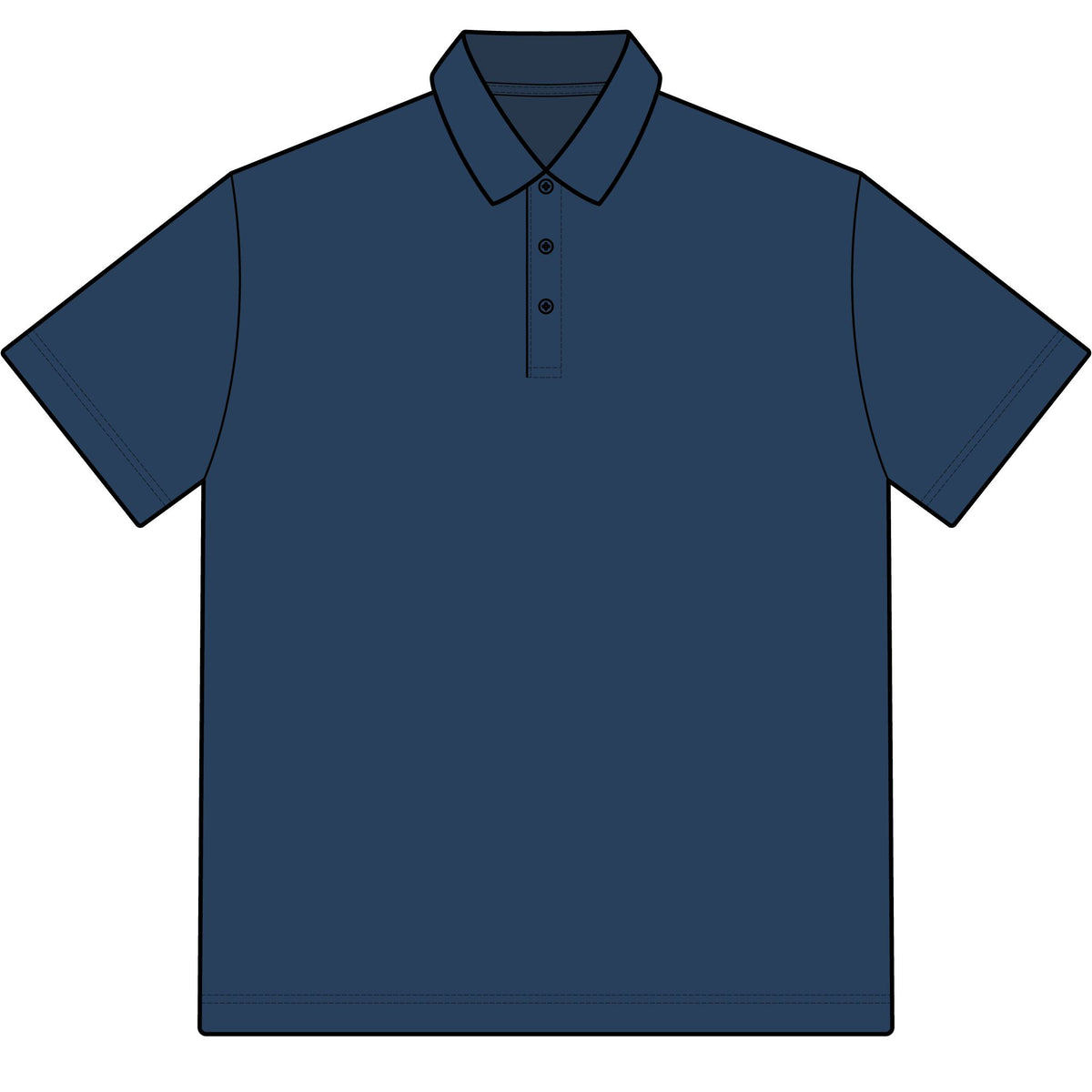 Sample Mercer+Mettle Stretch Heavyweight Pique Polo