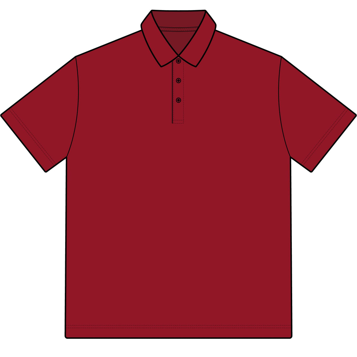 Sample Mercer+Mettle Stretch Heavyweight Pique Polo
