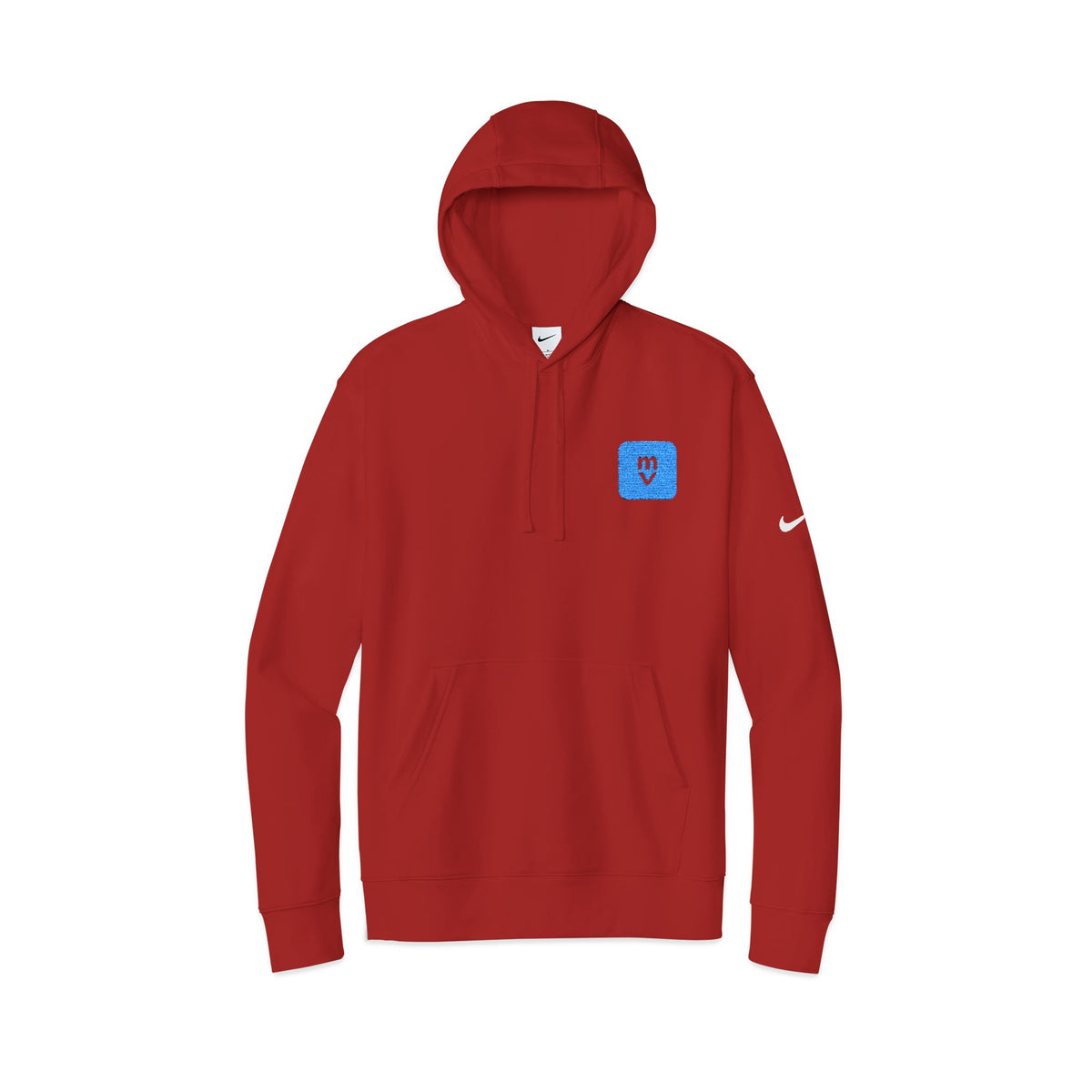 Sample Club Fleece Sleeve Swoosh Pullover Hoodie