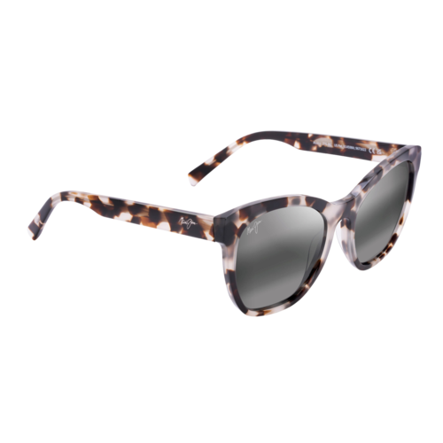 Maui Jim Womens Alulu Sunglasses White Tokyo Tortoise/Neutral Grey, Size 56 frame - 878-05.png