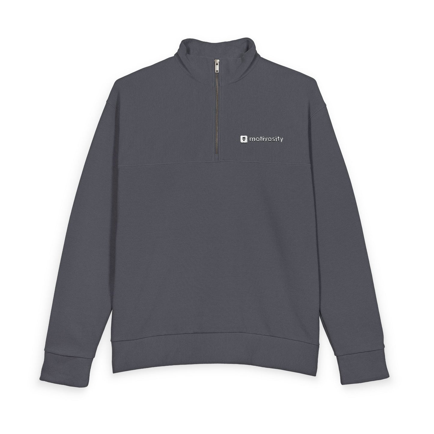 Sample Mercer+Mettle Linear Texture Quarter-Zip