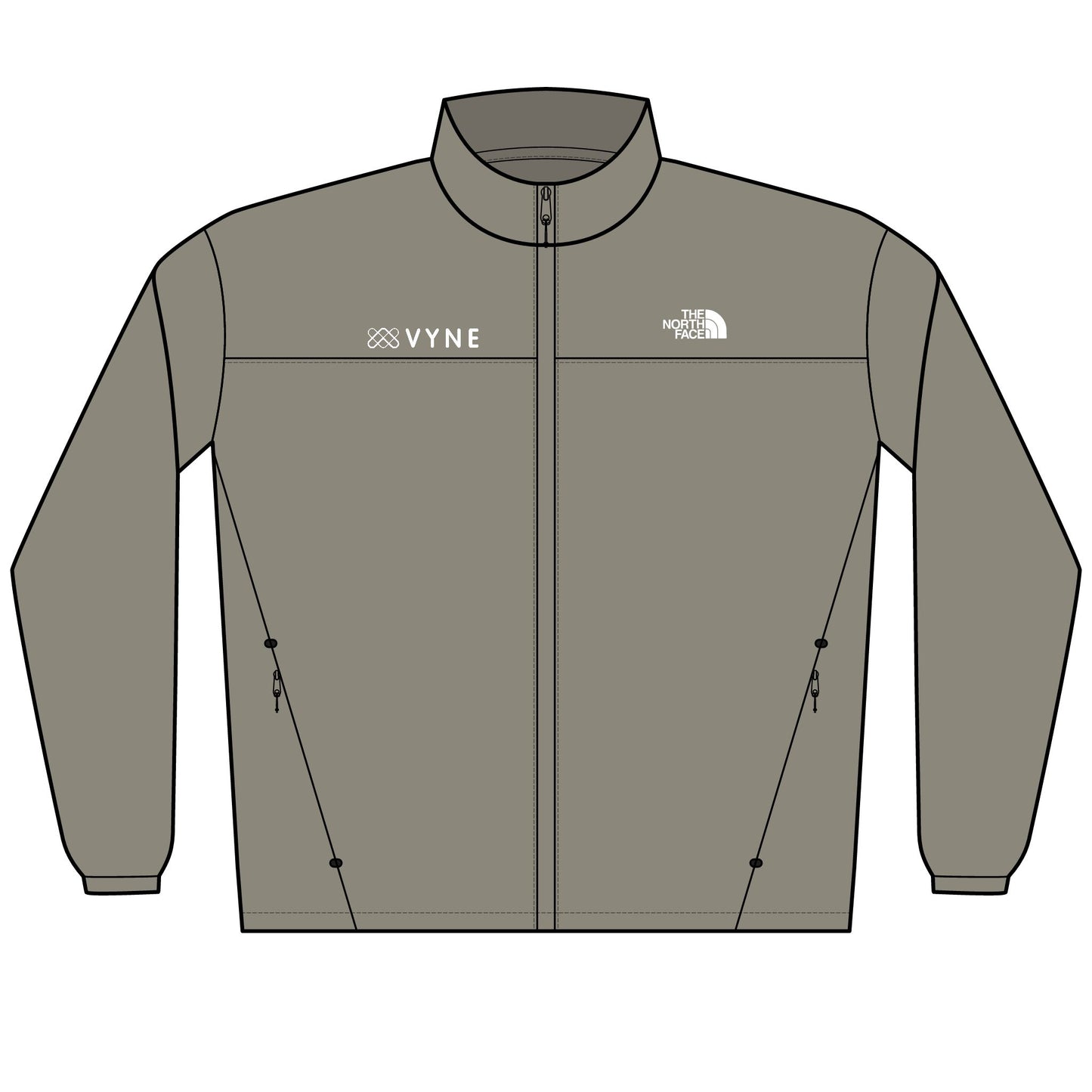 Vyne Men's North Face Mountain Horizon Jacket