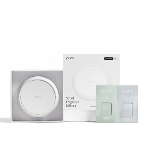 pura Home Smart Fragrance Diffuser Set 5th Gen, Pacific Aqua and Linens & Surf by pura - 900-03397.png