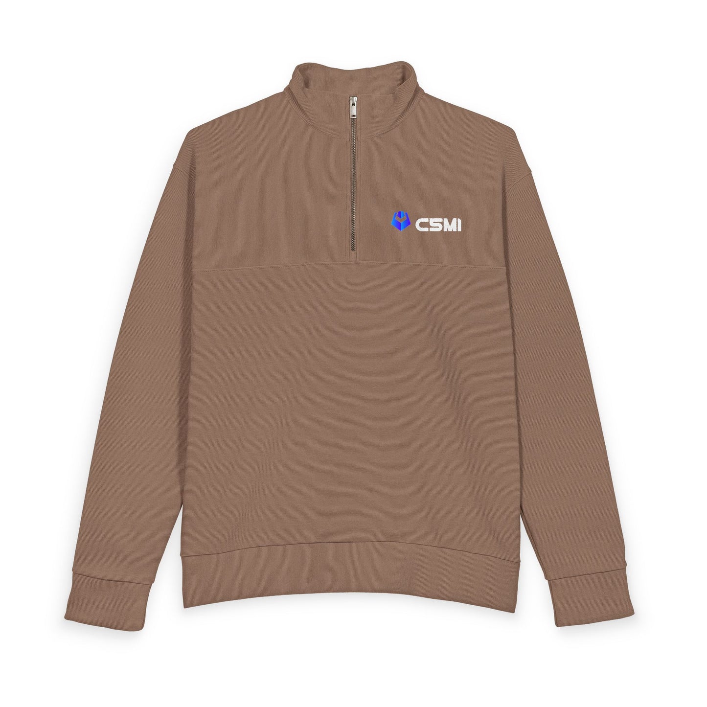 C5MI Mercer+Mettle Linear Texture Quarter-Zip