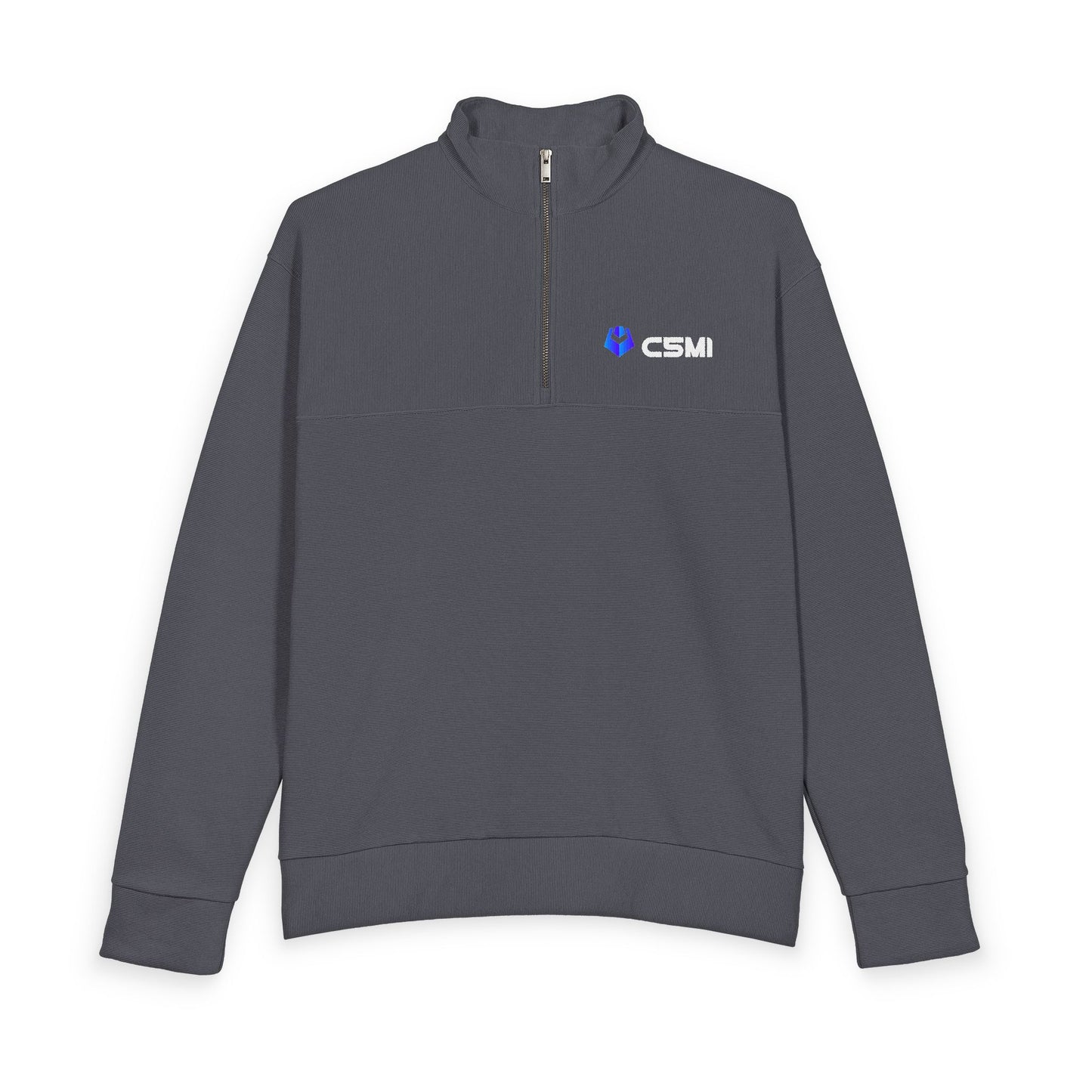 C5MI Mercer+Mettle Linear Texture Quarter-Zip