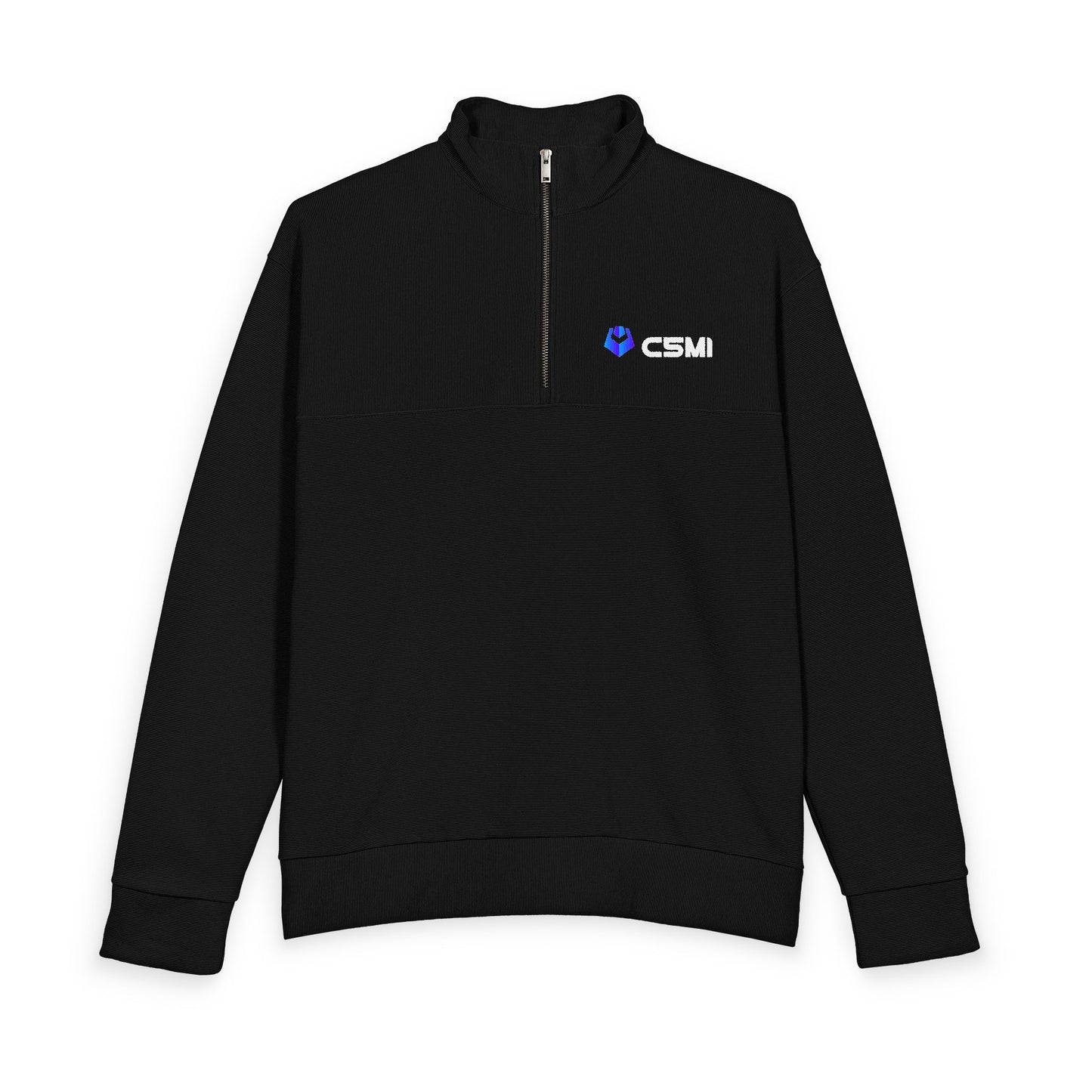 C5MI Mercer+Mettle Linear Texture Quarter-Zip