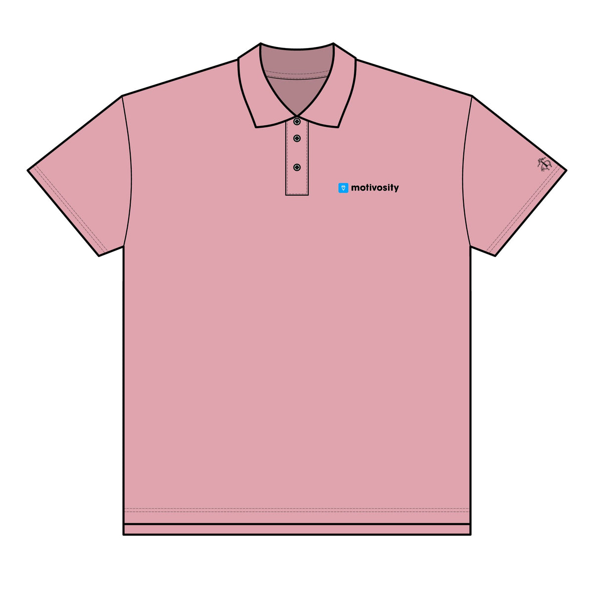 Sample Men's Brooks Brothers Pinpoint Pique Dress Polo