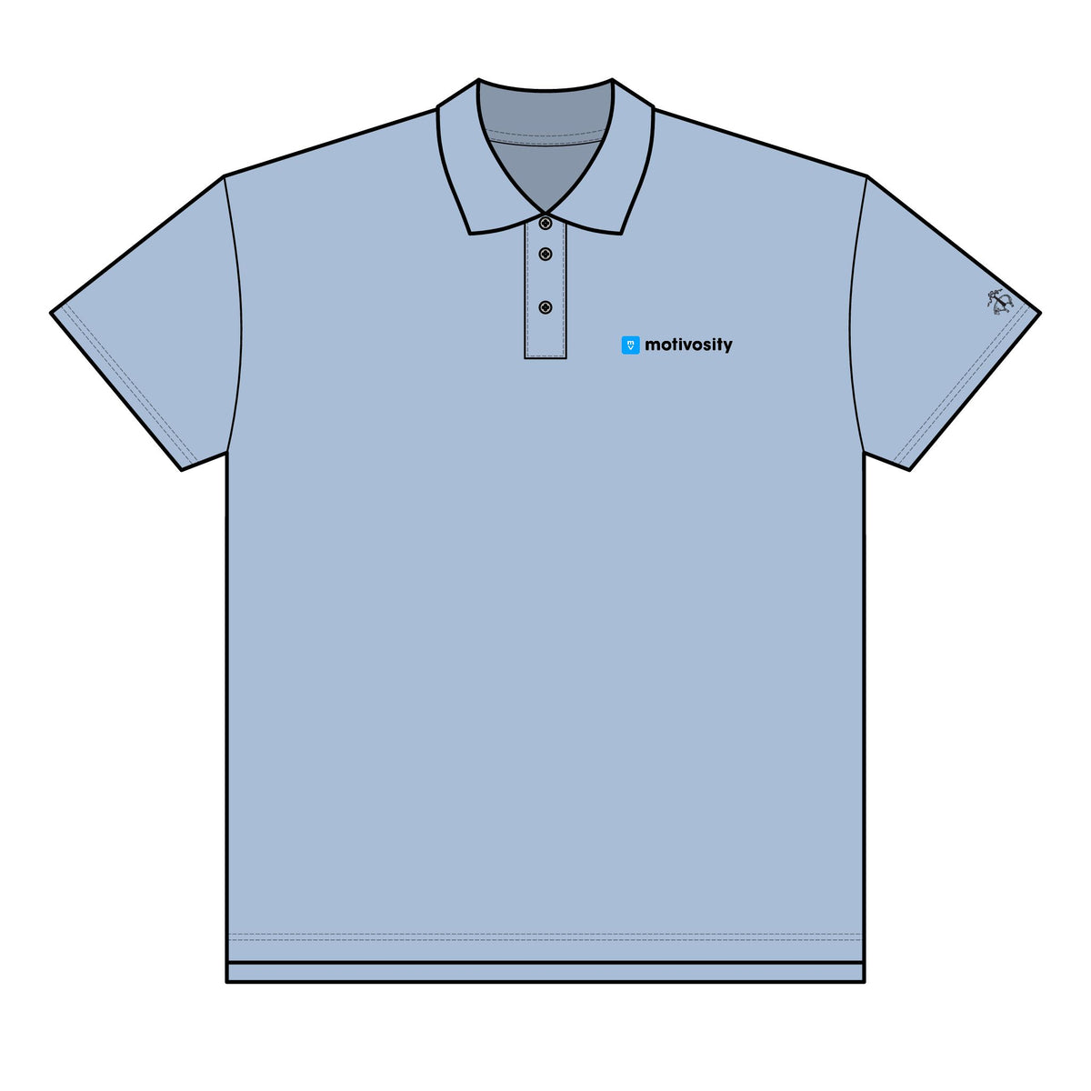 Sample Men's Brooks Brothers Pinpoint Pique Dress Polo