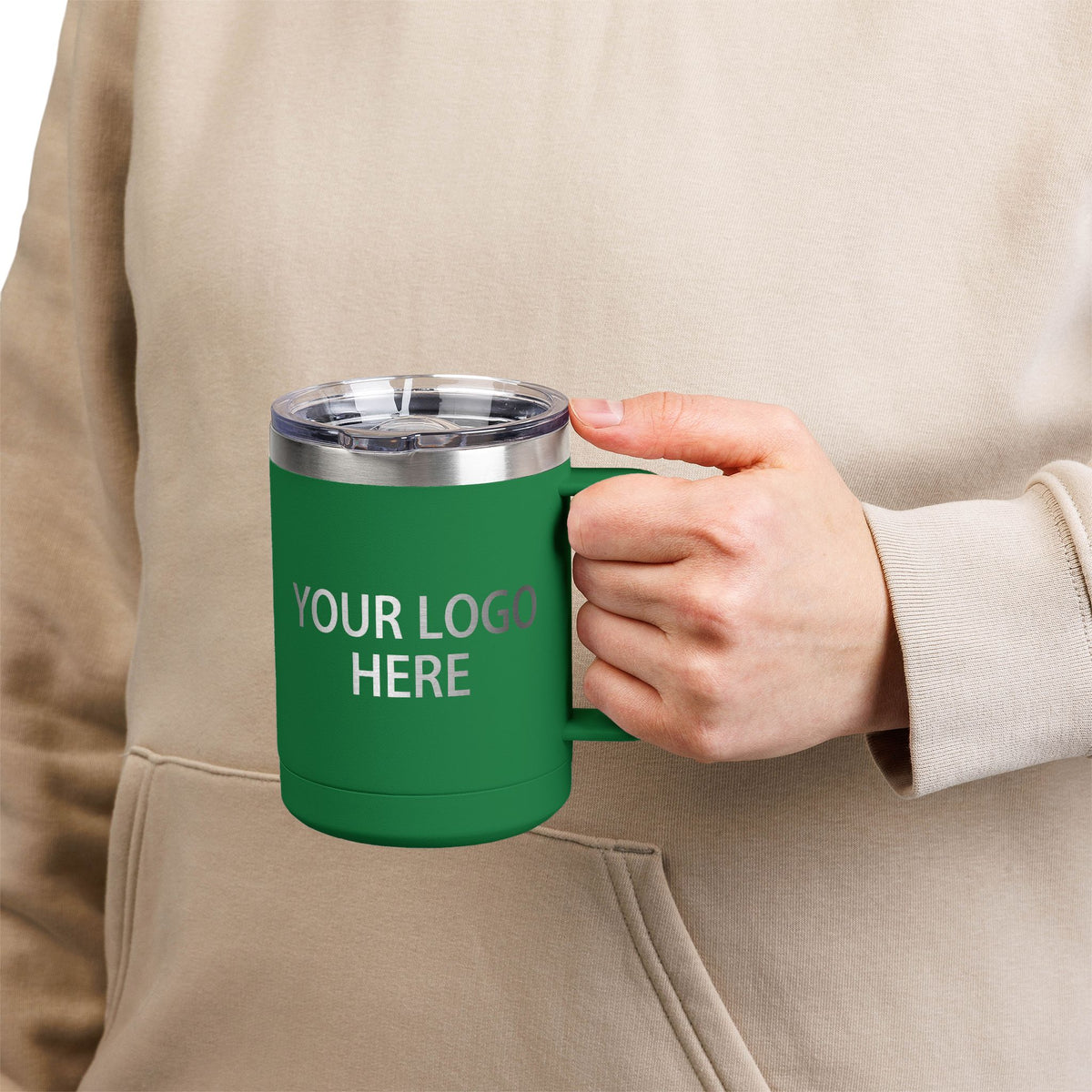 Custom Polar Camel Coffee Mug Tumbler, 15oz