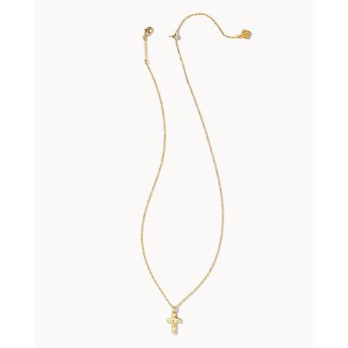 Kendra Scott Gold Cross Pendant Necklace - 9608800869.png