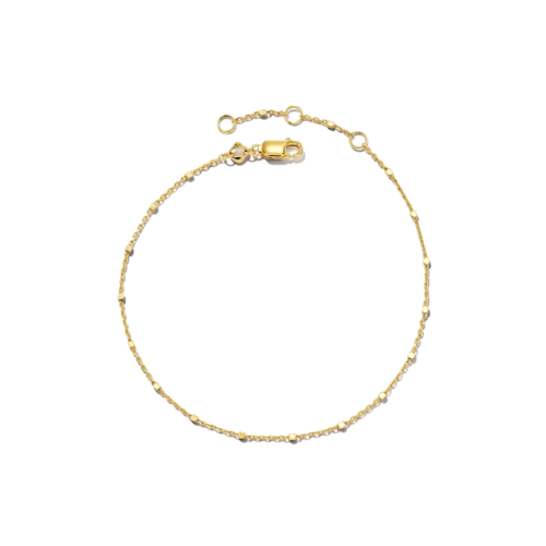 Kendra Scott Single Satellite Chain Bracelet, 18K Yellow Gold Vermeil - 9608802016.png