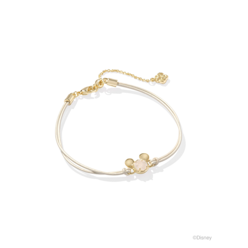 Kendra Scott Disney Gold Mickey Mouse Corded Bracelet, Iridescent Drusy - 9608863371.png
