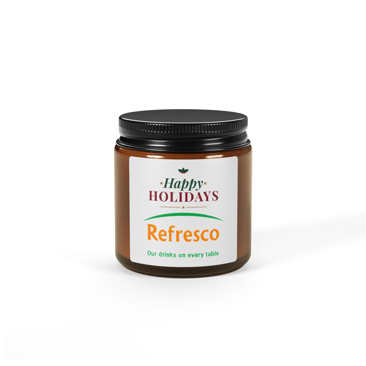 Refresco Christmas Scented Soy 4oz Candle