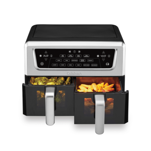 Cuisinart 11-qt Dual Basket Air Fryer Pro, Black & Stainless - ADZ-112.png