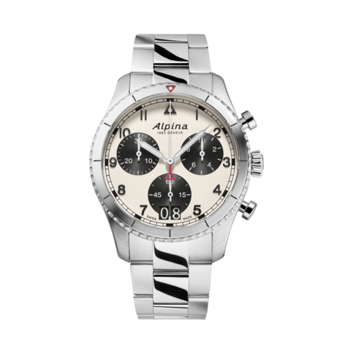 Alpina Mens Startimer Pilot Chronograph Big Date Stainless Steel Watch, White Dial/Silver-Tone Case, 41mm - AL-372WB4S26B.png