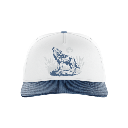 Waggle Alpha Corduroy Brim Hat White - APHACYHATWHT.png