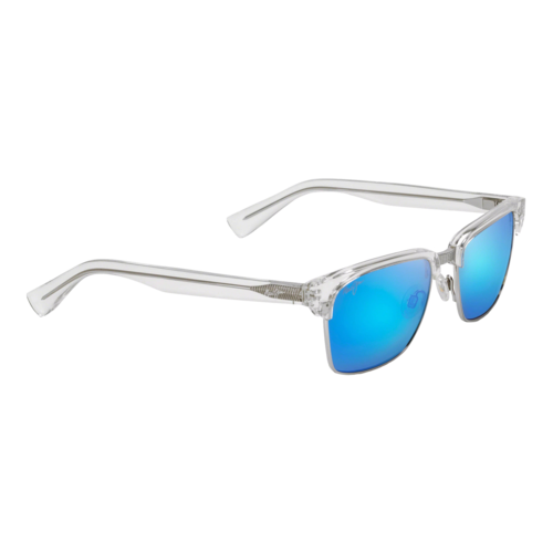 Maui Jim Kawika Sunglasses Crystal/Blue Hawaii, Size 54 frame - B257-05CR.png