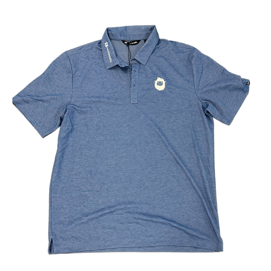 Yeti Blue Travis Mathews Polo