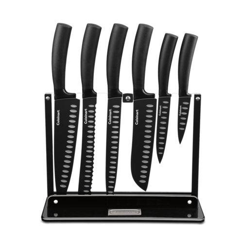 Cuisinart Nonstick Edge 7-Piece Knife Block Set, Matte Black - C77NS-7P.png
