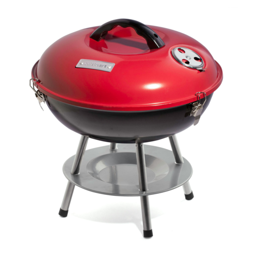 Cuisinart 14-in Portable Charcoal Grill Red/Black - CCG-190RB.png