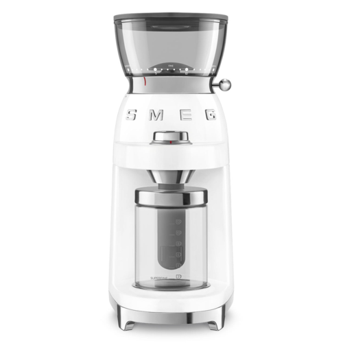 SMEG Multipurpose Conical Burr Coffee Grinder - CGF03WHUS.png
