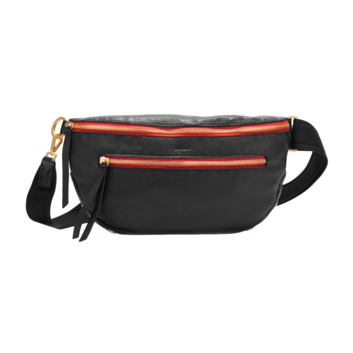 Hammitt Charles Lrg Leather Crossbody Bag, Black/Brushed Gold Red Zip - CHARLESSPACECROSSBODYSPACELRG-BLACK-BG-REDSPACEZIP.png