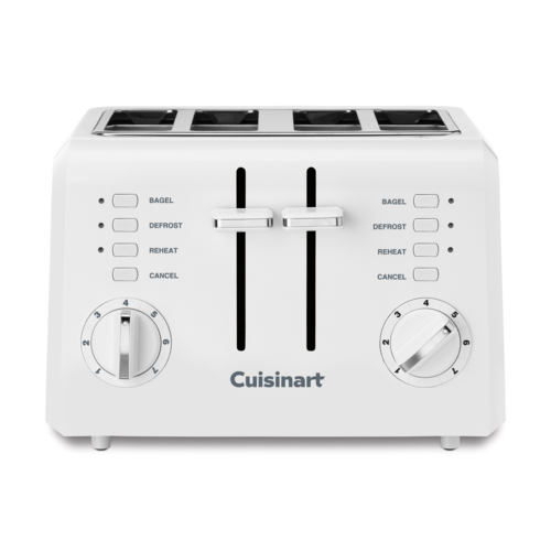 Cuisinart 4-Slice Compact Plastic Toaster, White - CPT-142P1.png