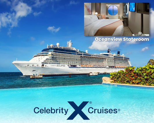 Celebrity Cruises | Caribbean Cruise | Oceanview Stateroom (3 - 8 Nights)