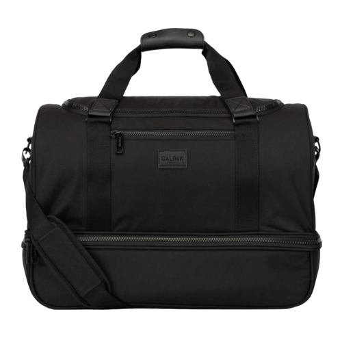 CALPAK Stevyn Duffel Bag with Shoe Compartment - DST7019-BLACK-END.png