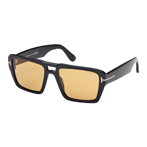 Tom Ford Redford Sunglasses Shiny Black/Brown, Size 56 frame - FT1153-5601E.png