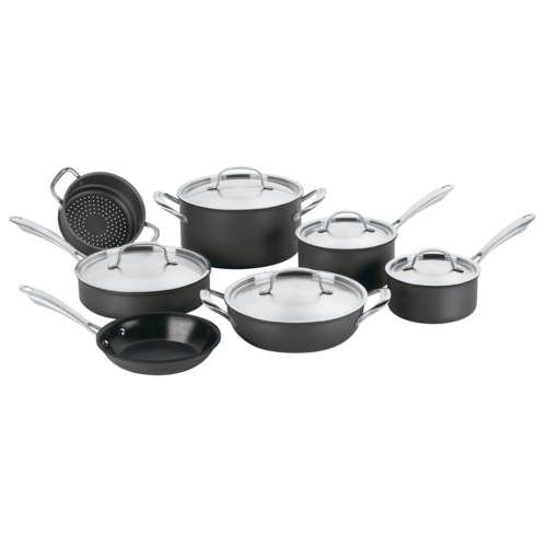 Cuisinart GreenGourmet 12-Pc Cookware Set, Black/Stainless - GG-12.png