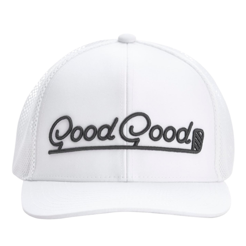 Good Good Golf Focus Trucker Hat White - GG731.png