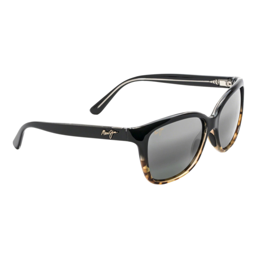 Maui Jim Womens Starfish Sunglasses Black with Tortoise/Neutral Grey, Size 56 frame - GS744-02T.png