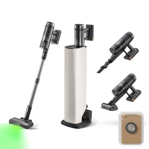 Roborock H60 Hub Ultra Cordless Stick Vacuum Cleaner, White - H60HUBULTRA.png