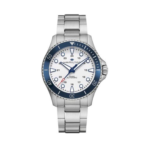 Hamilton Khaki Navy Scuba Auto Stainless Steel Watch, Silver Dial, 43mm - H82505150.png