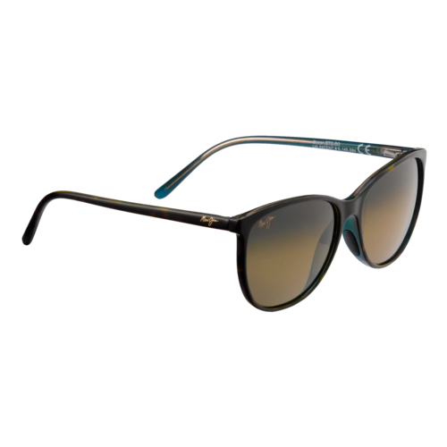Maui Jim Womens Ocean Sunglasses Tortoise with Peacock/HCL Bronze, Size 57 frame - HS723-10P.png