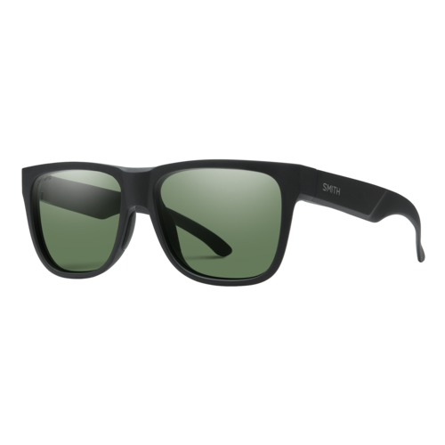 Smith Polarized Lowdown 2 Sunglasses Matte Black/ChromaPop Polarized Gray Green - LD2CPGNMB.png